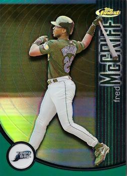 2001 Finest - Refractors #4 Fred McGriff Front