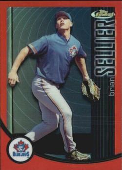 2001 Finest - Refractors #128 Brian Sellier Front