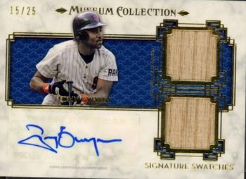 2014 Topps Museum Collection - Single Player Signature Swatches Dual Relic Autographs Gold #SSD-TGN Tony Gwynn Front