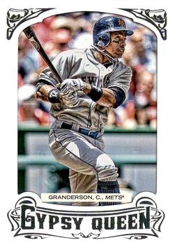 2014 Topps Gypsy Queen - Framed White #138 Curtis Granderson Front