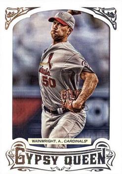 2014 Topps Gypsy Queen - Framed White #168 Adam Wainwright Front