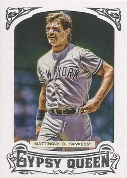 2014 Topps Gypsy Queen - Framed White #270 Don Mattingly Front