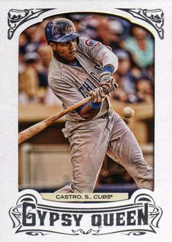 2014 Topps Gypsy Queen - Framed White #22 Starlin Castro Front