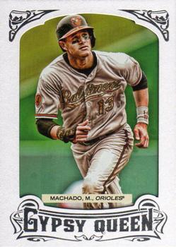 2014 Topps Gypsy Queen - Framed White #280 Manny Machado Front