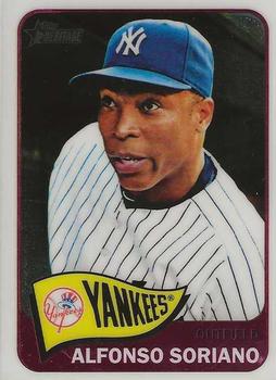 2014 Topps Heritage - Chrome Refractors #THC-350 Alfonso Soriano Front