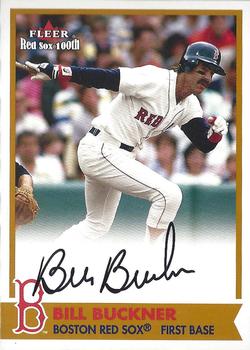 2001 Fleer Boston Red Sox 100th Anniversary - BoSox Sigs #NNO Bill Buckner Front