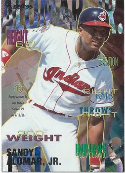 1995 Fleer Cleveland Indians #1 Sandy Alomar Jr. Front