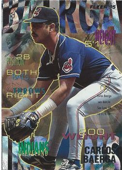 1995 Fleer Cleveland Indians #2 Carlos Baerga Front