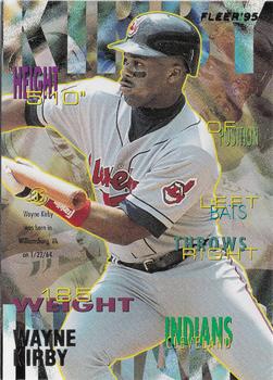 1995 Fleer Cleveland Indians #6 Wayne Kirby Front
