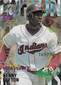 1995 Fleer Cleveland Indians #7 Kenny Lofton Front