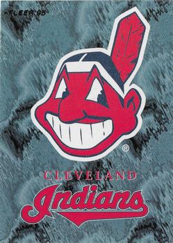 1995 Fleer Cleveland Indians #19 Indians Logo Front