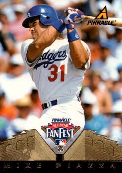 1997 Pinnacle FanFest #FF16 Mike Piazza Front