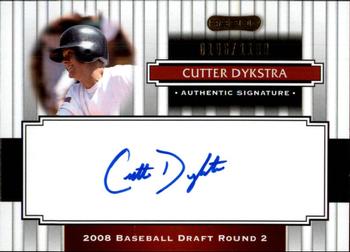 2008 Razor Signature Series #133 Cutter Dykstra Front