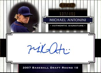 2008 Razor Signature Series #155 Michael Antonini Front