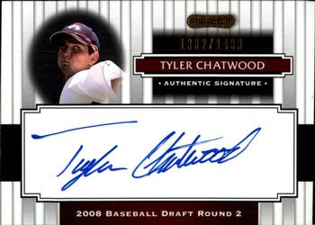 2008 Razor Signature Series #164 Tyler Chatwood Front