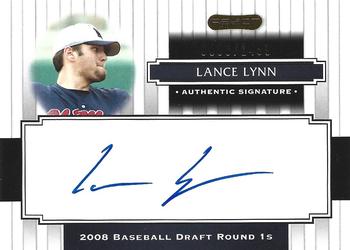 2008 Razor Signature Series #181 Lance Lynn Front