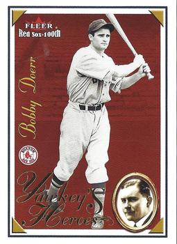 2001 Fleer Boston Red Sox 100th Anniversary - Yawkey's Heroes #1 YH Bobby Doerr Front