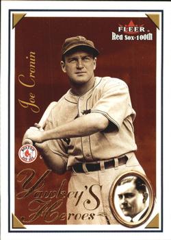 2001 Fleer Boston Red Sox 100th Anniversary - Yawkey's Heroes #12 YH Joe Cronin Front