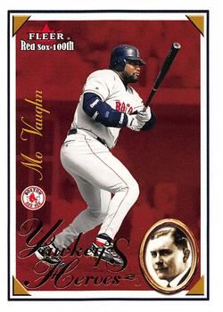 2001 Fleer Boston Red Sox 100th Anniversary - Yawkey's Heroes #13 YH Mo Vaughn Front