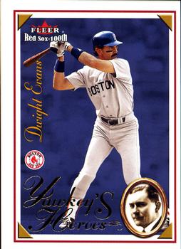 2001 Fleer Boston Red Sox 100th Anniversary - Yawkey's Heroes #18 YH Dwight Evans Front