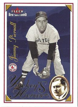 2001 Fleer Boston Red Sox 100th Anniversary - Yawkey's Heroes #20 YH Jimmy Piersall Front
