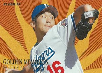 1997 Fleer - Golden Memories #7 Hideo Nomo Front