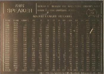 1996-03 Danbury Mint #20 Tris Speaker Back