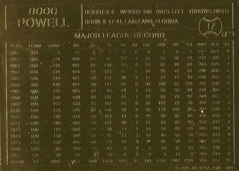 1996-03 Danbury Mint #17 Boog Powell Back