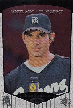 1998 SP Top Prospects #37 Brian Simmons Front