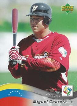 2006 Upper Deck World Baseball Classic Box Set #47 Miguel Cabrera Front