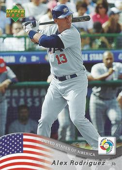 2006 Upper Deck World Baseball Classic Box Set #5 Alex Rodriguez Front