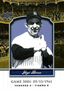 2008 Upper Deck Yankee Stadium Legacy #3001 Yogi Berra Front