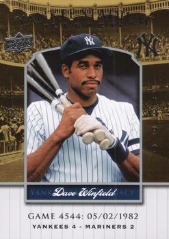2008 Upper Deck Yankee Stadium Legacy #4544 Dave Winfield Front
