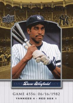 2008 Upper Deck Yankee Stadium Legacy #4556 Dave Winfield Front