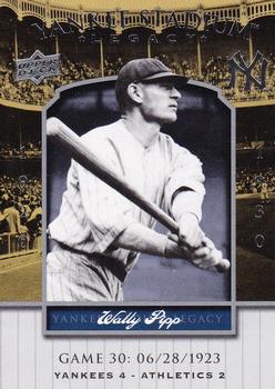 2008 Upper Deck Yankee Stadium Legacy #30 Wally Pipp Front