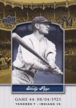 2008 Upper Deck Yankee Stadium Legacy #44 Wally Pipp Front