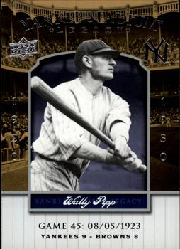 2008 Upper Deck Yankee Stadium Legacy #45 Wally Pipp Front