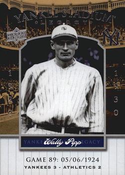 2008 Upper Deck Yankee Stadium Legacy #89 Wally Pipp Front