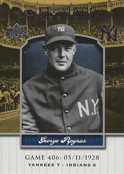 2008 Upper Deck Yankee Stadium Legacy #406 George Pipgras Front