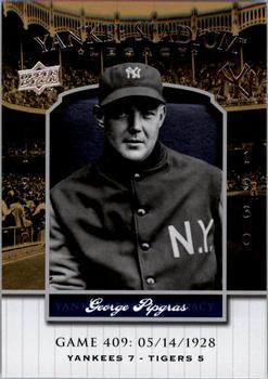 2008 Upper Deck Yankee Stadium Legacy #409 George Pipgras Front