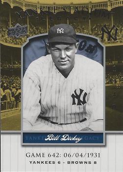 2008 Upper Deck Yankee Stadium Legacy #642 Bill Dickey Front