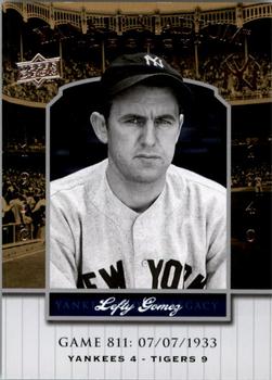 2008 Upper Deck Yankee Stadium Legacy #811 Lefty Gomez Front