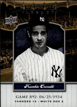 2008 Upper Deck Yankee Stadium Legacy #892 Frankie Crosetti Front