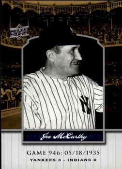 2008 Upper Deck Yankee Stadium Legacy #946 Joe McCarthy Front