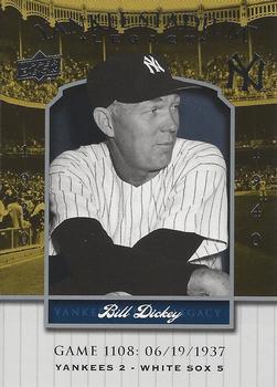 2008 Upper Deck Yankee Stadium Legacy #1108 Bill Dickey Front