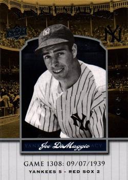 2008 Upper Deck Yankee Stadium Legacy #1308 Joe DiMaggio Front