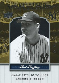 2008 Upper Deck Yankee Stadium Legacy #1329 Red Ruffing Front