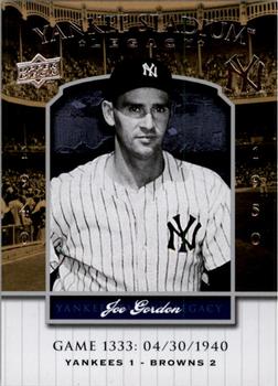 2008 Upper Deck Yankee Stadium Legacy #1333 Joe Gordon Front