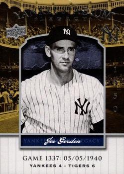 2008 Upper Deck Yankee Stadium Legacy #1337 Joe Gordon Front