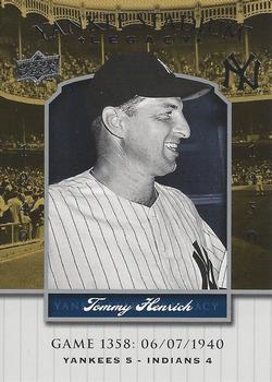 2008 Upper Deck Yankee Stadium Legacy #1358 Tommy Henrich Front